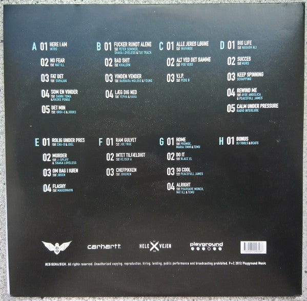 DJ Static : Rolig Under Pres (4xLP, Album)