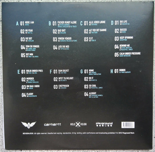 DJ Static : Rolig Under Pres (4xLP, Album)