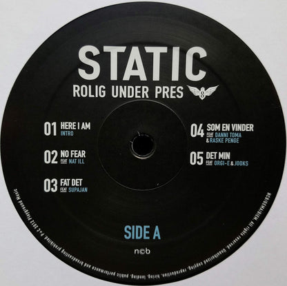 DJ Static : Rolig Under Pres (4xLP, Album)