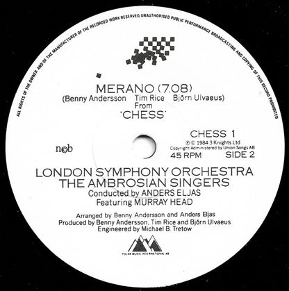 Murray Head : One Night In Bangkok (7", Single)