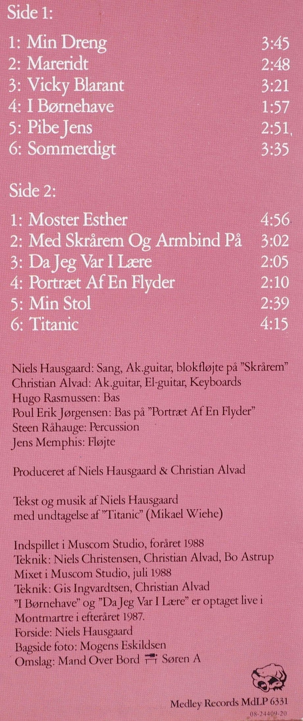 Niels Hausgaard : Som Jeg Altid Plejer At Sige..: (LP, Album)