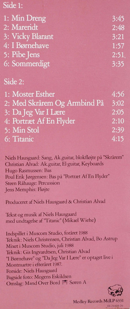 Niels Hausgaard : Som Jeg Altid Plejer At Sige..: (LP, Album)