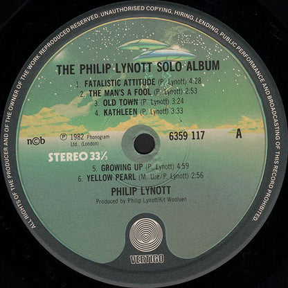 Philip Lynott* : The Philip Lynott Album (LP, Album)