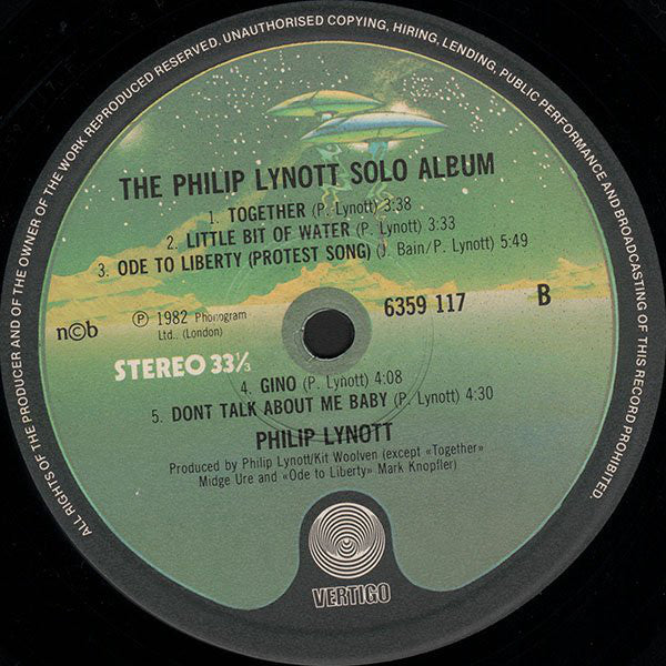 Philip Lynott* : The Philip Lynott Album (LP, Album)