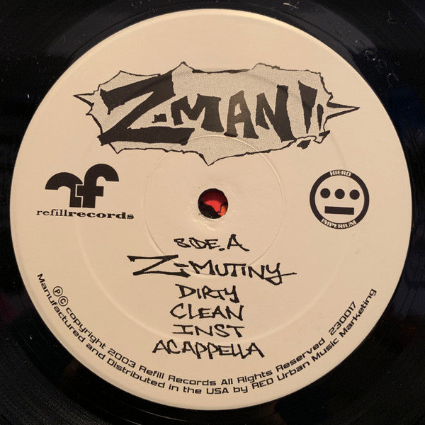Z-Man : Z-Mutiny / Buckle Up (12")