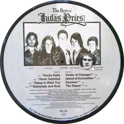 Judas Priest : The Best Of (LP, Comp, Ltd, Pic)