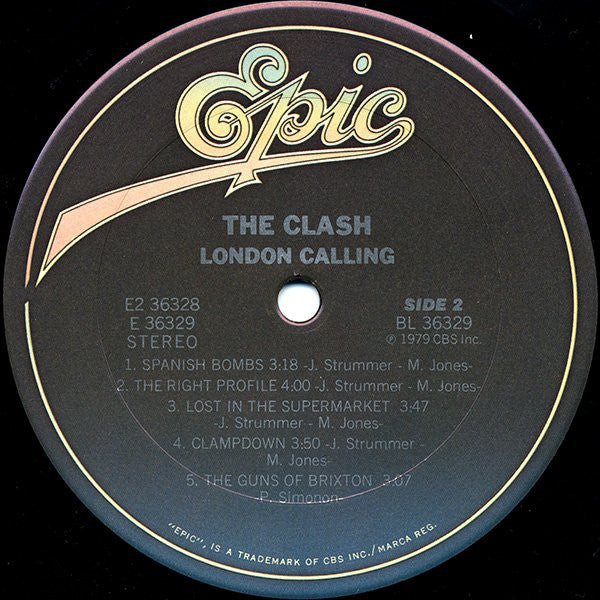 The Clash : London Calling (2xLP, Album)