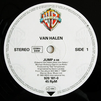 Van Halen : Jump! (12")