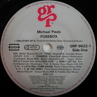 Michael Paulo : Fusebox (LP, Album)