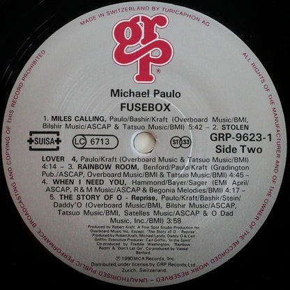 Michael Paulo : Fusebox (LP, Album)