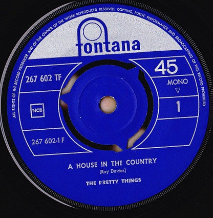 The Pretty Things : A House In The Country (7", Single, Mono)