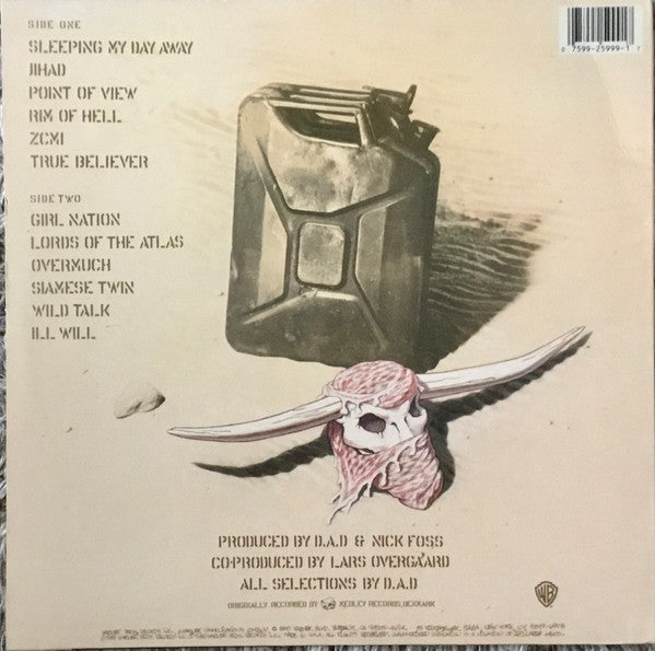 D.A.D* : No Fuel Left For The Pilgrims (LP, Album)