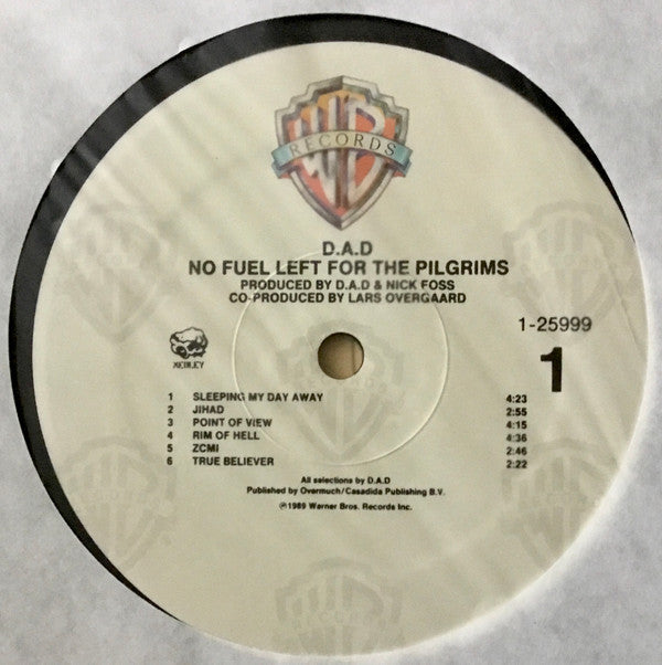 D.A.D* : No Fuel Left For The Pilgrims (LP, Album)