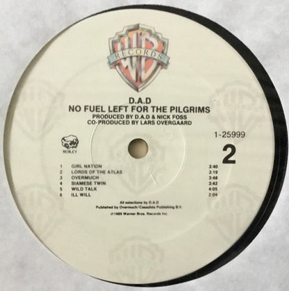 D.A.D* : No Fuel Left For The Pilgrims (LP, Album)