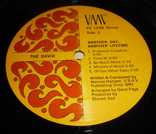 The David : Another Day, Another Lifetime (LP, Album)