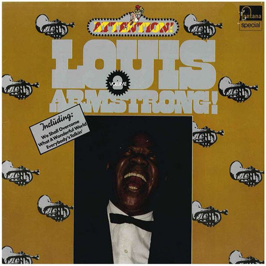Louis Armstrong : Attention! Louis Armstrong Vol.2 (LP, RE)