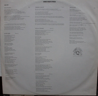 Queen : Sheer Heart Attack (LP, Album)