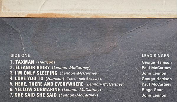 The Beatles : Revolver (LP, Album, Mono)