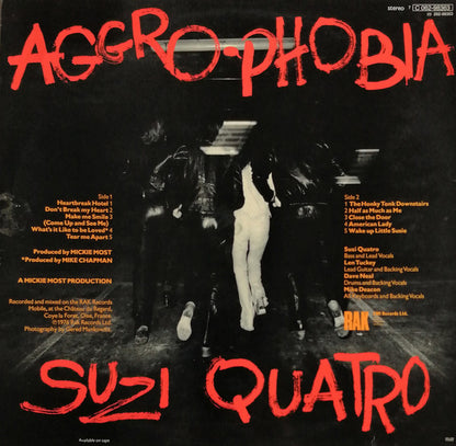 Suzi Quatro : Aggro-Phobia (LP, Album)