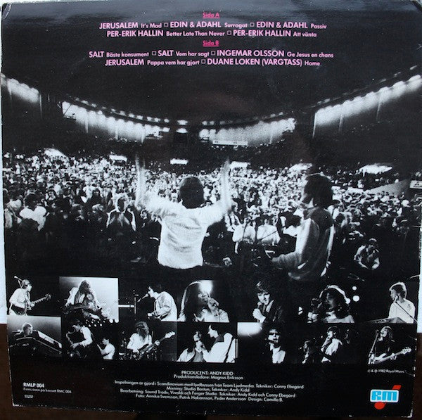 Various : Live In Scandinavium (LP, Album)