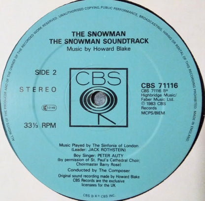 Howard Blake : The Snowman (LP, Album)