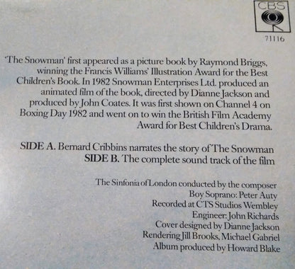 Howard Blake : The Snowman (LP, Album)