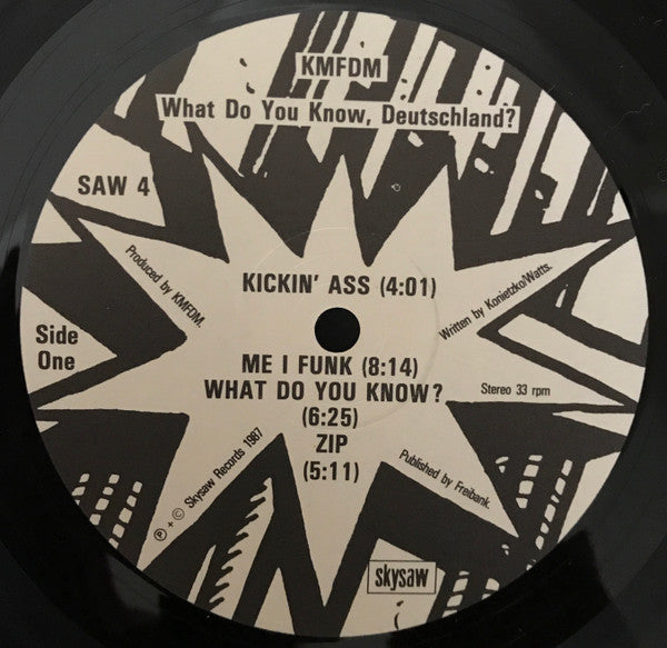 KMFDM : What Do You Know Deutschland? (LP, Album)