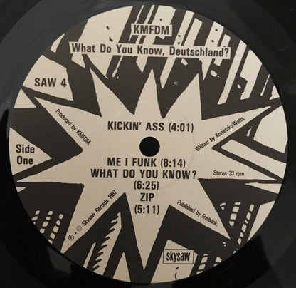 KMFDM : What Do You Know Deutschland? (LP, Album)
