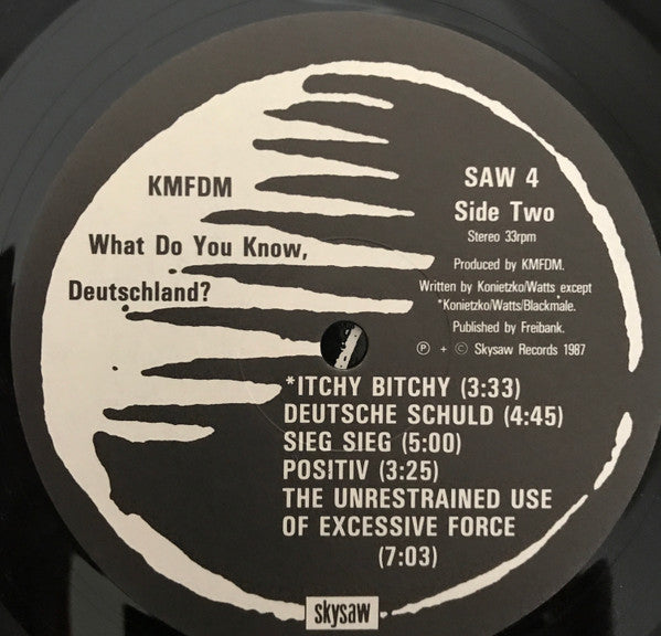 KMFDM : What Do You Know Deutschland? (LP, Album)