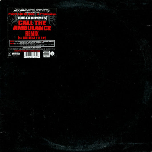 Busta Rhymes Featuring Rah Digga & M.O.P. : Call The Ambulance (Remix) (12")