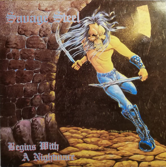 Savage Steel : Begins With A Nightmare (LP, Album)