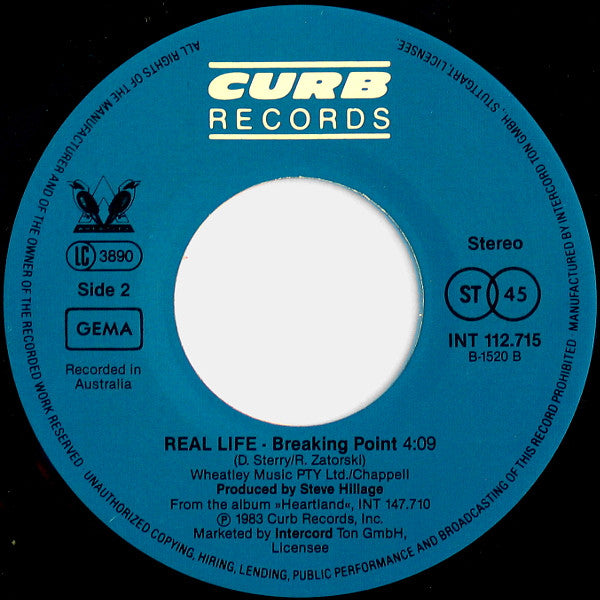 Real Life : Always (7", Single)