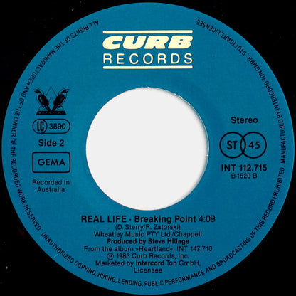 Real Life : Always (7", Single)