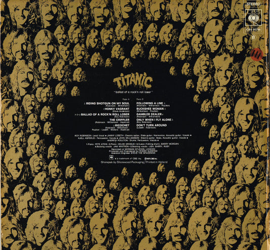 Titanic (3) : Ballad Of A Rock 'N Roll Loser (LP, Album)