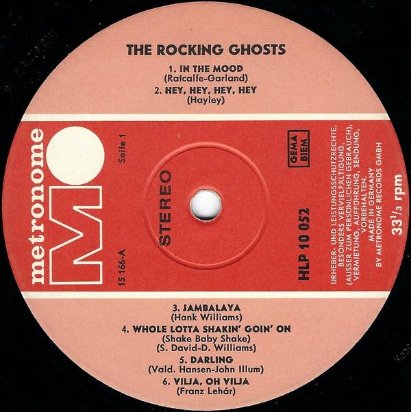 Rocking Ghosts : The Rocking Ghosts (LP, Album)