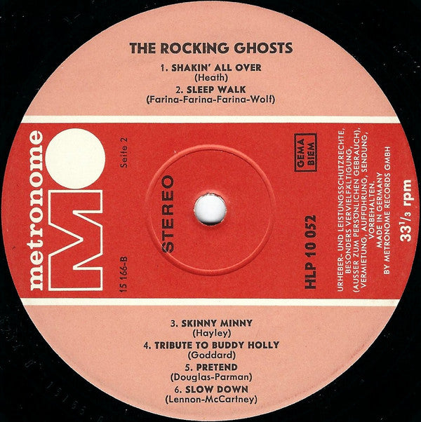 Rocking Ghosts : The Rocking Ghosts (LP, Album)