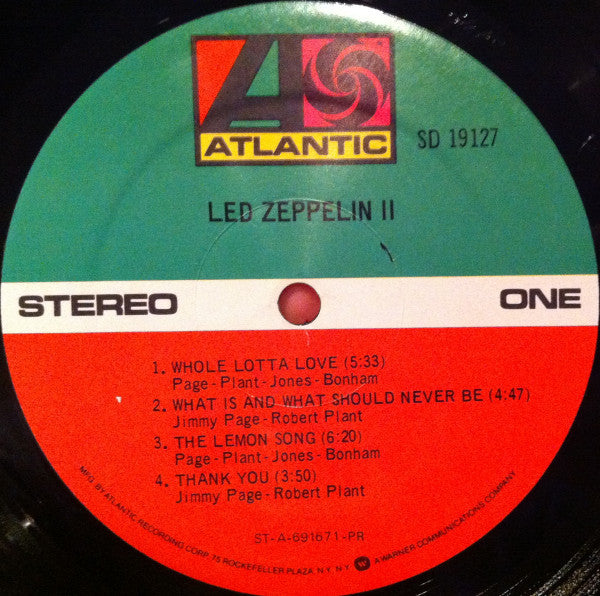 Led Zeppelin : Led Zeppelin II (LP, Album, RE, PR)