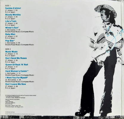 Middle Of The Road : Music Music (LP, Album, Gat)