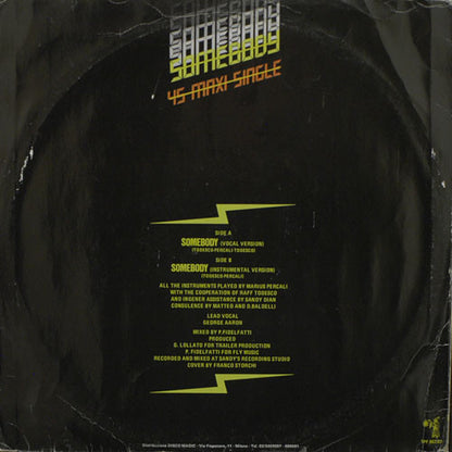 Video : Somebody (12", Maxi)