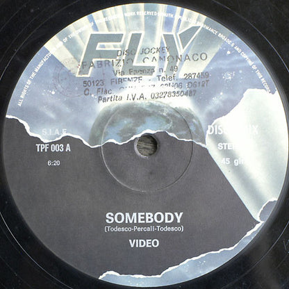 Video : Somebody (12", Maxi)