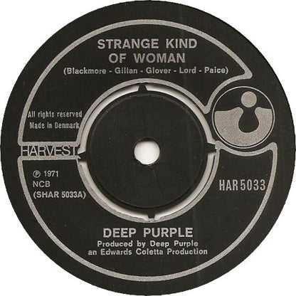 Deep Purple : Strange Kind Of Woman / I'm Alone (7", Single)
