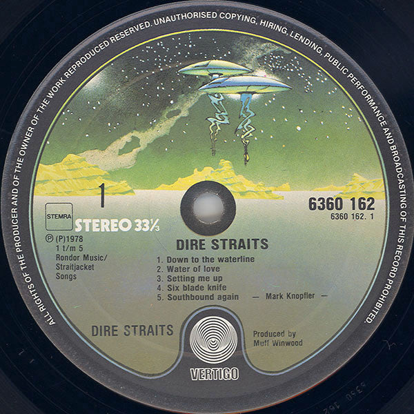 Dire Straits : Dire Straits (LP, Album)
