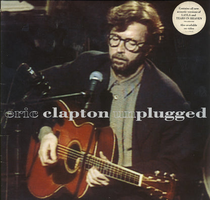 Eric Clapton : Unplugged (LP, Album, Gat)