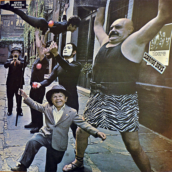 The Doors : Strange Days (LP, Album, RE, Red)