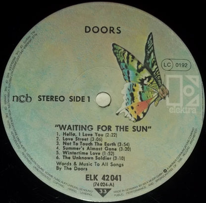 The Doors : Waiting For The Sun (LP, Album, RE)