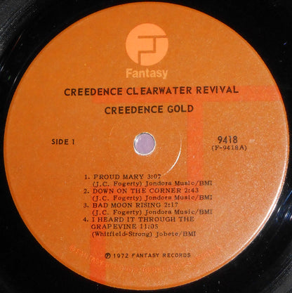 Creedence Clearwater Revival : Creedence Gold (LP, Comp, Roc)