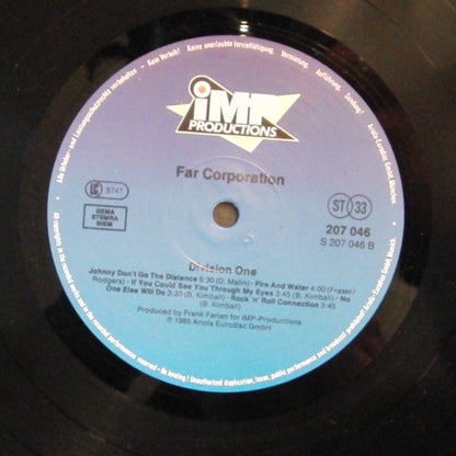 Far Corporation : Division One - The Album (LP, Album)