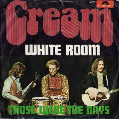 Cream (2) : White Room (7", Single, Mono)