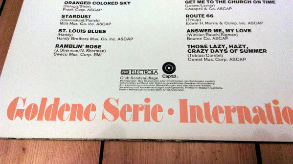 Nat King Cole : Nat King Cole (LP, Comp, Club)