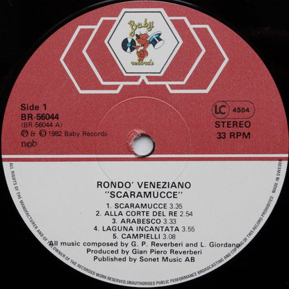 Rondò Veneziano : Scaramucce (LP, Album)